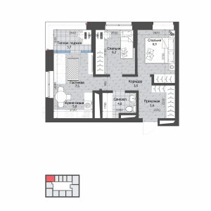 Квартира №204