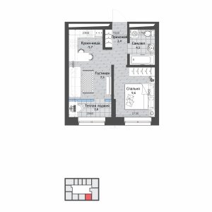 Квартира №115